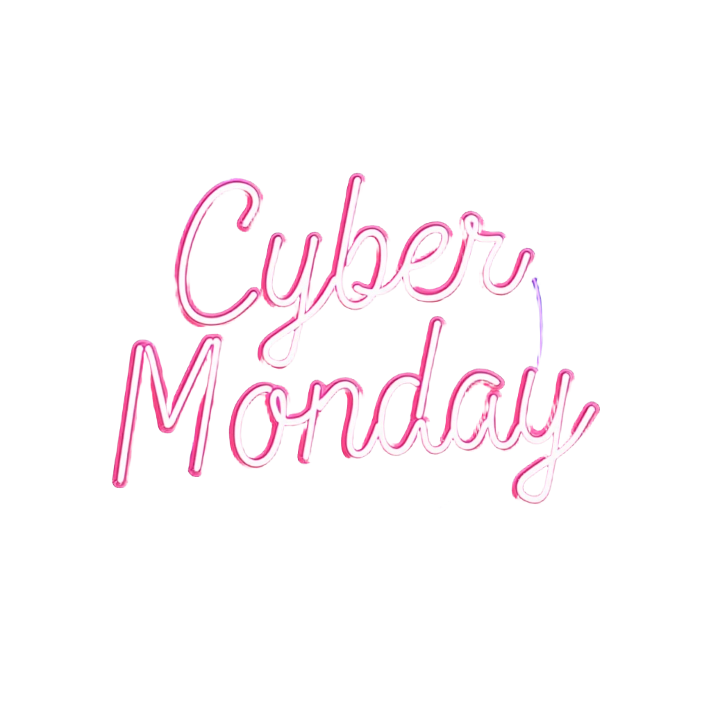 Neon Cyber Monday Sign